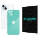 Folie skin SILKASE pentru Apple iPhone 15 Plus, turcoaz lucios, protectie spate telefon (iPhone 15 Plus, S1432) by www.silkase.ro