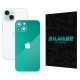 Folie skin SILKASE pentru Apple iPhone 15 Plus, turcoaz metalic, protectie spate telefon (iPhone 15 Plus, S1433) by www.silkase.ro