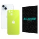 Folie skin SILKASE pentru Apple iPhone 15 Plus, verde neon, protectie spate telefon (iPhone 15 Plus, S1437) by www.silkase.ro