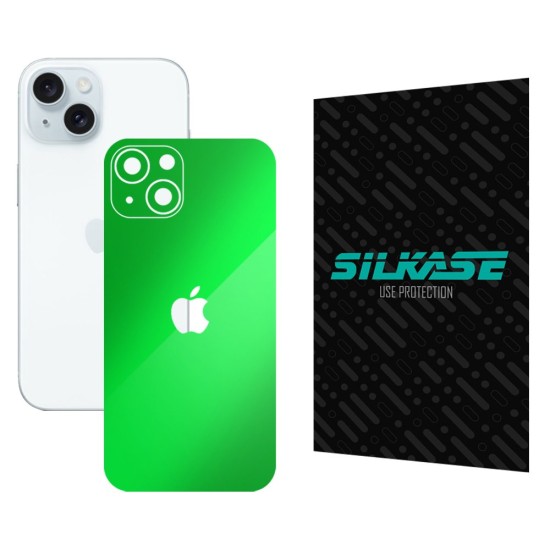 Folie skin SILKASE pentru Apple iPhone 15 Plus, galben, protectie spate telefon (SILKASE, iPhone 15 Plus) by www.silkase.ro Folie skin SILKASE pentru Apple iPhone 15 Plus, galben, protectie spate telefon (iPhone 15 Plus, S1435) by www.silkase.ro