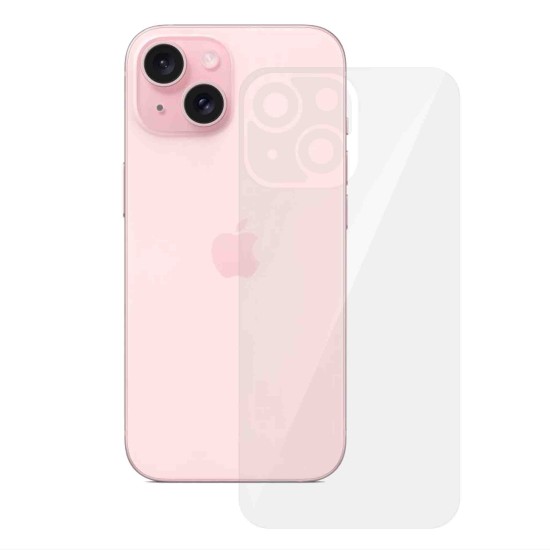 Folie spate SILKASE pentru Apple iPhone 15 Plus, protectie spate, silicon regenerabil (iPhone 15 Plus, F6169) by www.silkase.ro