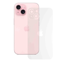 Folie spate mata SILKASE pentru Apple iPhone 15 Plus, protectie spate, silicon