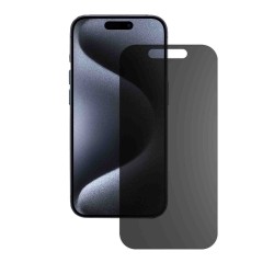 Folie privacy mata SILKASE pentru Apple iPhone 15 Pro Max, protectie ecran, silicon
