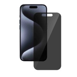 Folie privacy SILKASE pentru Apple iPhone 15 Pro Max, protectie ecran, silicon