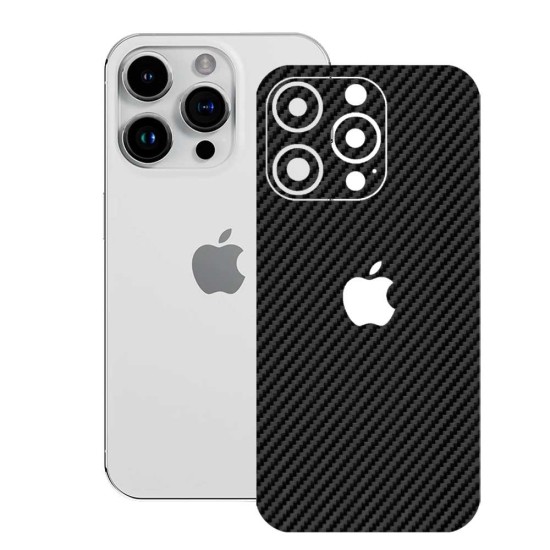 Folie skin SILKASE pentru Apple iPhone 15 Pro, carbon, protectie spate telefon (SILKASE, iPhone 15 Pro) by www.silkase.ro Folie skin SILKASE pentru Apple iPhone 15 Pro, carbon, protectie spate telefon (iPhone 15 Pro, S1444) by www.silkase.ro