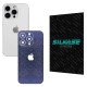 Folie skin SILKASE pentru Apple iPhone 15 Pro, albastru hexa, protectie spate telefon (iPhone 15 Pro, S1439) by www.silkase.ro