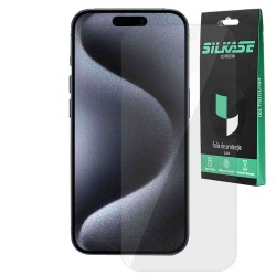Folie SILKASE pentru Apple iPhone 15 Pro, protectie ecran, silicon regenerabil