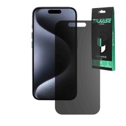 Folie privacy mata SILKASE pentru Apple iPhone 15 Pro, protectie ecran, silicon Folie privacy mata SILKASE pentru Apple iPhone 15 Pro, protectie ecran, silicon
