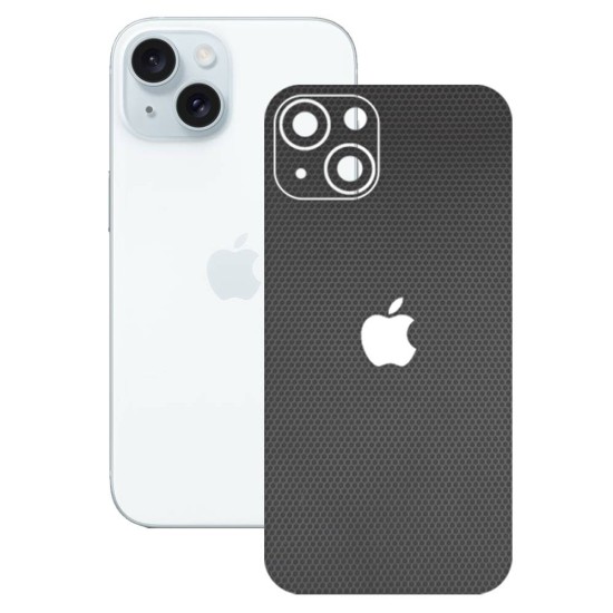 Folie skin SILKASE pentru Apple iPhone 15, matrix, protectie spate telefon (iPhone 15, S1402) by www.silkase.ro