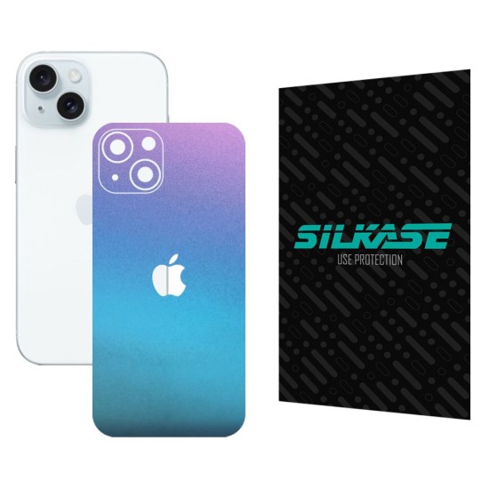 Folie skin SILKASE pentru Apple iPhone 15, magenta cameleon, protectie spate telefon (SILKASE, iPhone 15) by www.silkase.ro Folie skin SILKASE pentru Apple iPhone 15, magenta cameleon, protectie spate telefon (iPhone 15, S1401) by www.silkase.ro