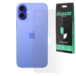 Folie spate mata SILKASE pentru Apple iPhone 16 Plus, protectie spate, silicon