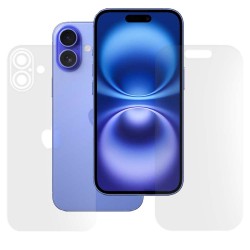 Set 2 folii mate SILKASE pentru Apple iPhone 16 Plus, protectie telefon, silicon