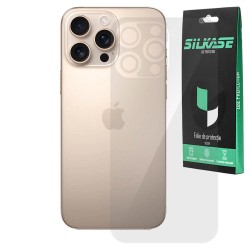 Folie spate SILKASE pentru Apple iPhone 16 Pro Max, protectie spate, silicon regenerabil