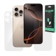 Set 2 folii SILKASE pentru Apple iPhone 16 Pro, protectie telefon, silicon regenerabil (iPhone 16 Pro, F7260) by www.silkase.ro