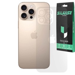 Folie spate mata SILKASE pentru Apple iPhone 16 Pro, protectie spate, silicon