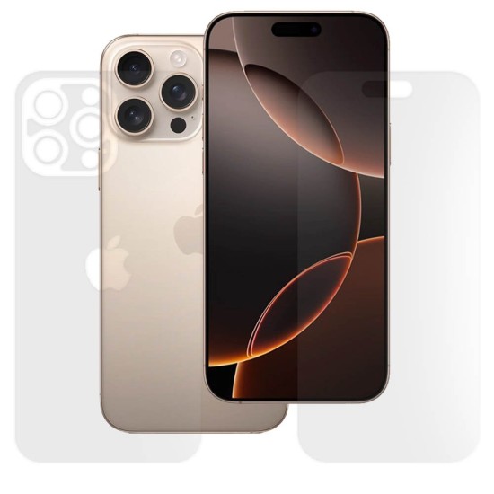 Set 2 folii mate SILKASE pentru Apple iPhone 16 Pro, protectie telefon, silicon (SILKASE, iPhone 16 Pro) by www.silkase.ro Set 2 folii mate SILKASE pentru Apple iPhone 16 Pro, protectie telefon, silicon (iPhone 16 Pro, F7263) by www.silkase.ro