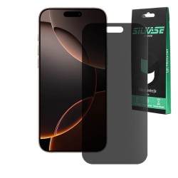 Folie privacy mata SILKASE pentru Apple iPhone 16 Pro, protectie ecran, silicon