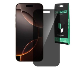 Folie privacy SILKASE pentru Apple iPhone 16 Pro, protectie ecran, silicon