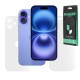 Set 2 folii mate SILKASE pentru Apple iPhone 16, protectie telefon, silicon (iPhone 16, F7247) by www.silkase.ro