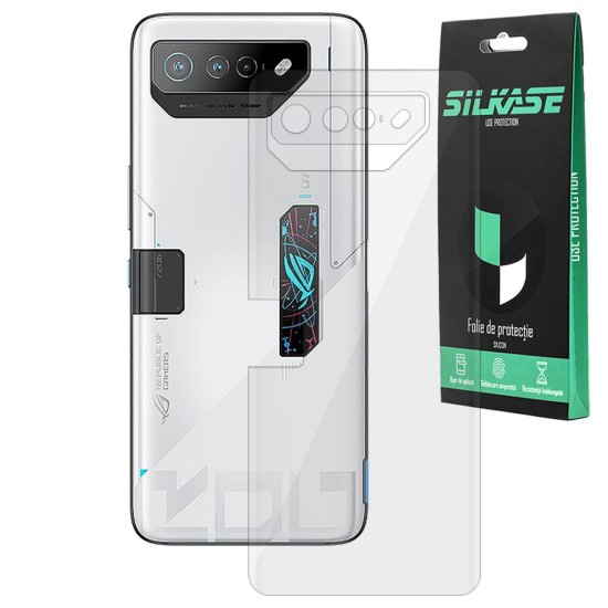 Folie spate SILKASE pentru Asus ROG Phone 7 Ultimate, protectie spate, silicon regenerabil (SILKASE, Folii telefoane) by www.silkase.ro Folie spate SILKASE pentru Asus ROG Phone 7 Ultimate, protectie spate, silicon regenerabil (ROG Phone 7 Ultimate, F5865) by www.silkase.ro