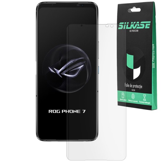 Folie mata SILKASE pentru Asus ROG Phone 7 Ultimate, protectie ecran, silicon (ROG Phone 7 Ultimate, F5867) by www.silkase.ro
