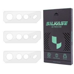 Set 3 folii SILKASE pentru Asus ROG Phone 7 Ultimate, protectie camera foto, silicon regenerabil