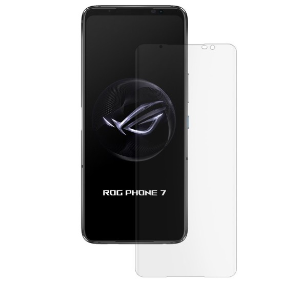Folie mata SILKASE pentru Asus ROG Phone 7, protectie ecran, silicon (SILKASE, Folii telefoane) by www.silkase.ro Folie mata SILKASE pentru Asus ROG Phone 7, protectie ecran, silicon (ROG Phone 7, F5859) by www.silkase.ro