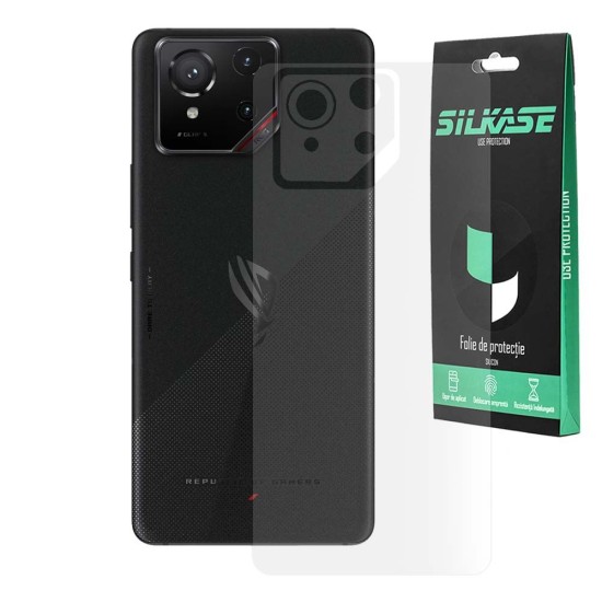Folie spate mata SILKASE pentru Asus RogPhone 9 Pro, protectie spate, silicon (SILKASE, Folie Silicon Spate Mata) by www.silkase.ro Folie spate mata SILKASE pentru Asus RogPhone 9 Pro, protectie spate, silicon (ROG Phone 9 Pro, F7378) by www.silkase.ro