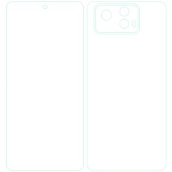 Set 2 folii SILKASE pentru Asus Zenfone 12 Ultra, protectie telefon, silicon regenerabil Set 2 folii SILKASE pentru Asus Zenfone 12 Ultra, protectie telefon, silicon regenerabil