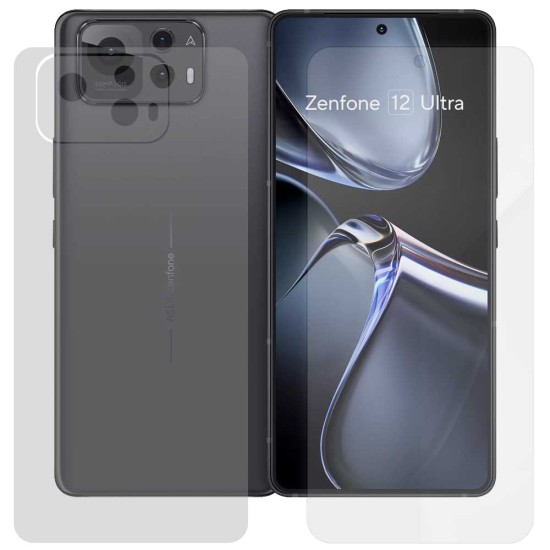 Set 2 folii SILKASE pentru Asus Zenfone 12 Ultra, protectie telefon, silicon regenerabil (SILKASE, Set Folii Lucioase) by www.silkase.ro Set 2 folii SILKASE pentru Asus Zenfone 12 Ultra, protectie telefon, silicon regenerabil (Zenfone 12 Ultra, F7500) by www.silkase.ro