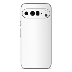 Folie skin SILKASE pentru Google Pixel 10 Pro, protectie spate telefon, alb mat