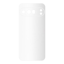 Folie skin SILKASE pentru Google Pixel 10 Pro, protectie spate telefon, alb mat