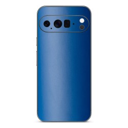 Folie skin SILKASE pentru Google Pixel 10 Pro, protectie spate telefon, albastru inchis mat