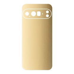 Folie skin SILKASE pentru Google Pixel 10 Pro, protectie spate telefon, bej lucios