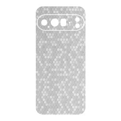 Folie skin SILKASE pentru Google Pixel 10 Pro, protectie spate telefon, gri hexa