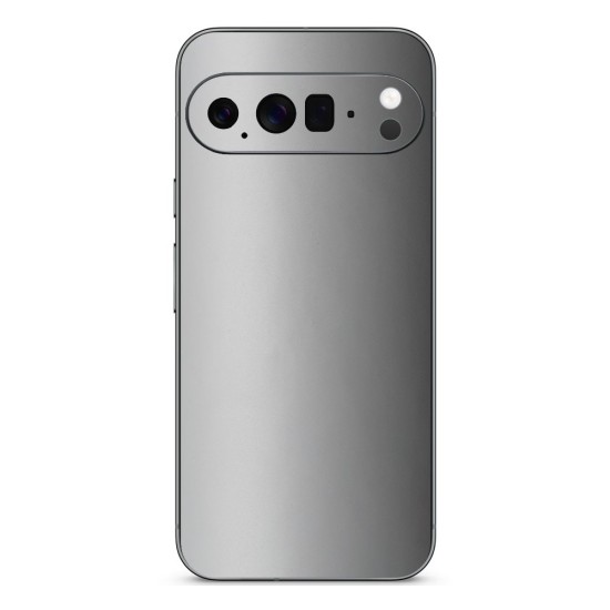Folie skin SILKASE pentru Google Pixel 10 Pro, protectie spate telefon, gri mat (Pixel 10 Pro, S2338) by www.silkase.ro