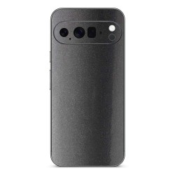 Folie skin SILKASE pentru Google Pixel 10 Pro, protectie spate telefon, gri metalizat