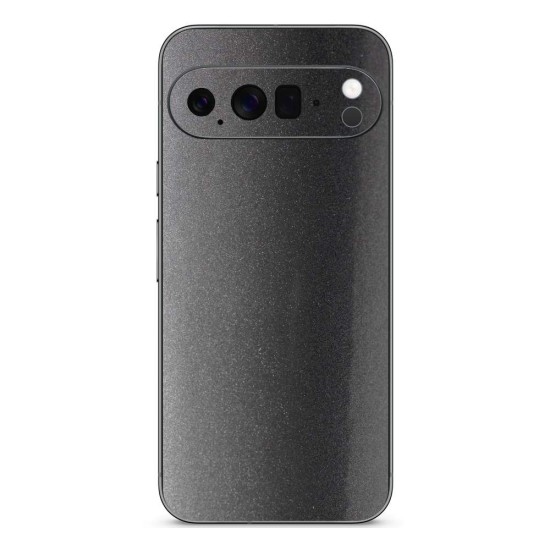 Folie skin SILKASE pentru Google Pixel 10 Pro, protectie spate telefon, gri metalizat (Pixel 10 Pro, S2315) by www.silkase.ro