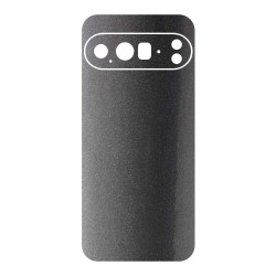 Folie skin SILKASE pentru Google Pixel 10 Pro, protectie spate telefon, gri metalizat