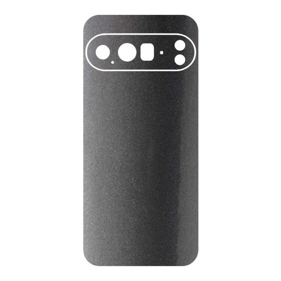 Folie skin SILKASE pentru Google Pixel 10 Pro, protectie spate telefon, gri metalizat (Pixel 10 Pro, S2315) by www.silkase.ro