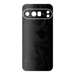 Folie skin SILKASE pentru Google Pixel 10 Pro, protectie spate telefon, negru camuflaj