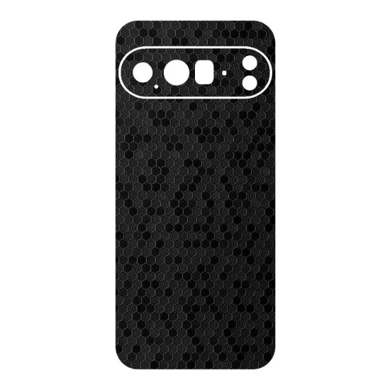 Folie skin SILKASE pentru Google Pixel 10 Pro, protectie spate telefon, negru hexa (Pixel 10 Pro, S2322) by www.silkase.ro