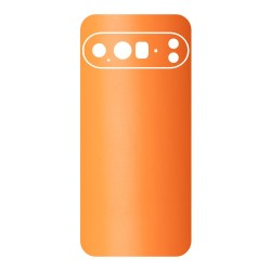 Folie skin SILKASE pentru Google Pixel 10 Pro, protectie spate telefon, portocaliu mat