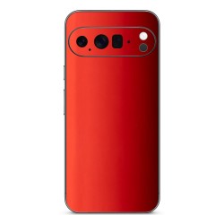 Folie skin SILKASE pentru Google Pixel 10 Pro, protectie spate telefon, rosu lucios
