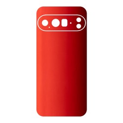 Folie skin SILKASE pentru Google Pixel 10 Pro, protectie spate telefon, rosu lucios