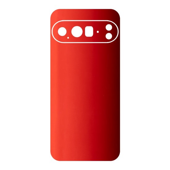 Folie skin SILKASE pentru Google Pixel 10 Pro, protectie spate telefon, rosu lucios (Pixel 10 Pro, S2340) by www.silkase.ro