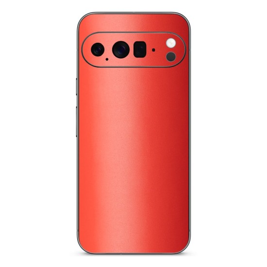 Folie skin SILKASE pentru Google Pixel 10 Pro, protectie spate telefon, rosu mat (Pixel 10 Pro, S2341) by www.silkase.ro