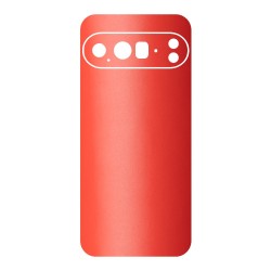 Folie skin SILKASE pentru Google Pixel 10 Pro, protectie spate telefon, rosu mat