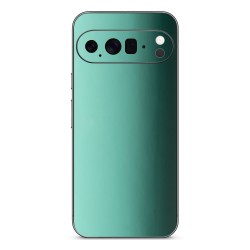 Folie skin SILKASE pentru Google Pixel 10 Pro, protectie spate telefon, turcoaz lucios