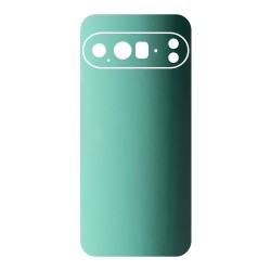 Folie skin SILKASE pentru Google Pixel 10 Pro, protectie spate telefon, turcoaz lucios